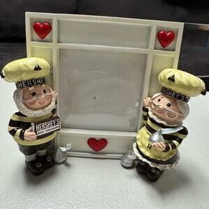 Vintage Picture Frame; Hershey's Milk Chocolate Kisses; Collectible; Kurt Adler